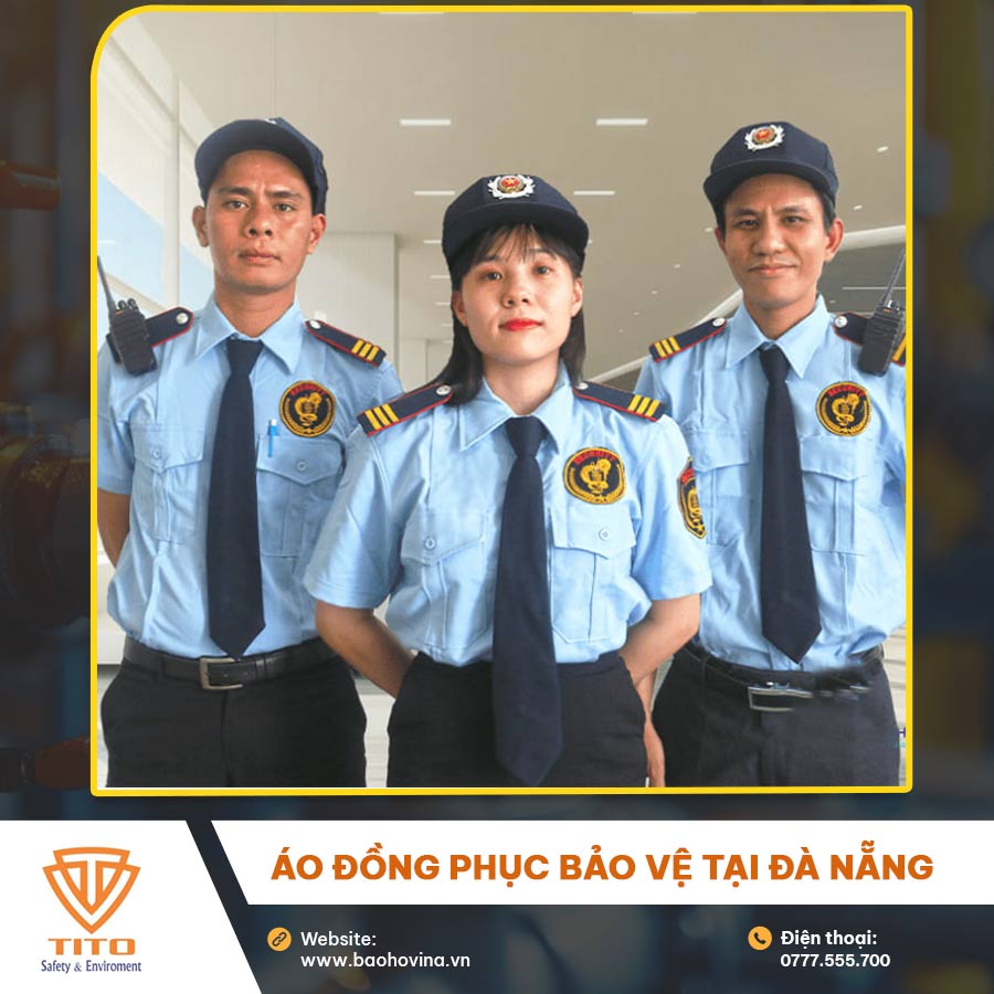 Áo đồng phục bảo vệ tại Đà Nẵng