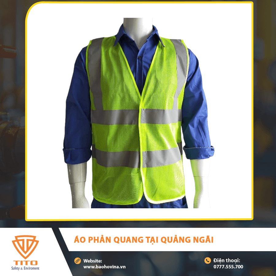 Mẫu áo phản quang cho công nhân công trình