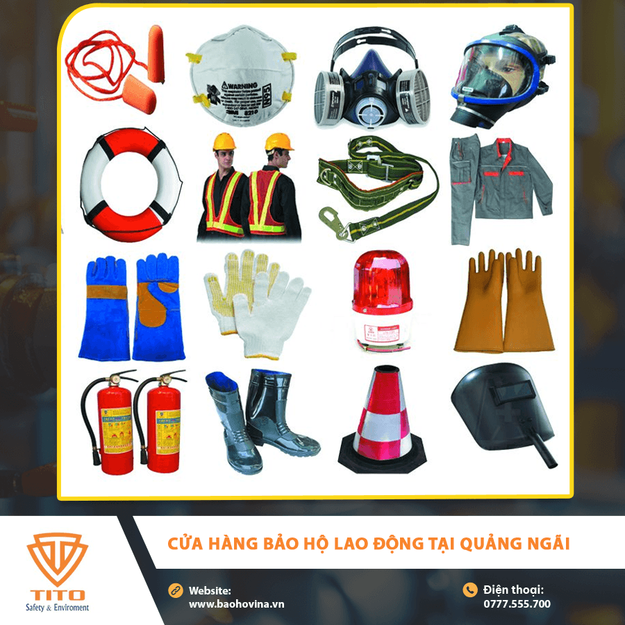 Thiết bị bảo hộ chất lượng cao tại cửa hàng
