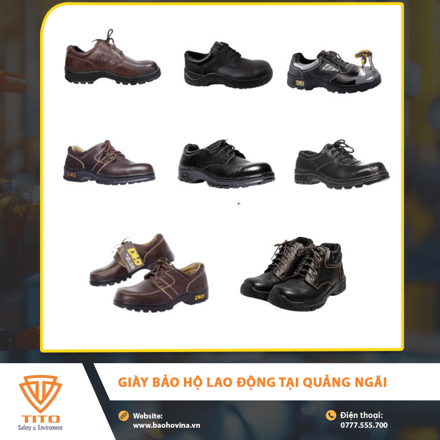Các mẫu giày bảo hộ lao động